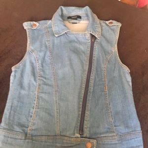 Denim vest